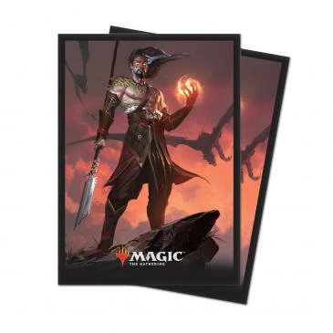 Other Ultra Pro Standard Card Game Sleeves 80ct Magic The Gathering Core Set 2019 Sarkhan, Fireblood (86786)