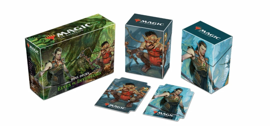 Other Ultra Pro Deck Box Magic The Gathering Duel Deck Elves Vs Inventors (86824)