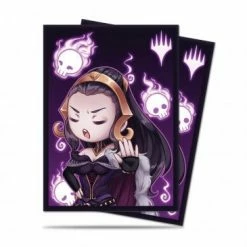 Other Ultra Pro Standard Card Game Sleeves 100ct Magic The Gathering Chibi Collection Liliana Talk To The Hand (86914)