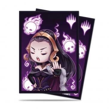 Other Ultra Pro Standard Card Game Sleeves 100ct Magic The Gathering Chibi Collection Liliana Talk To The Hand (86914)