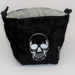 Other Easy Roller Skull Reversible Microfiber Self-Standing Small Dice Bag