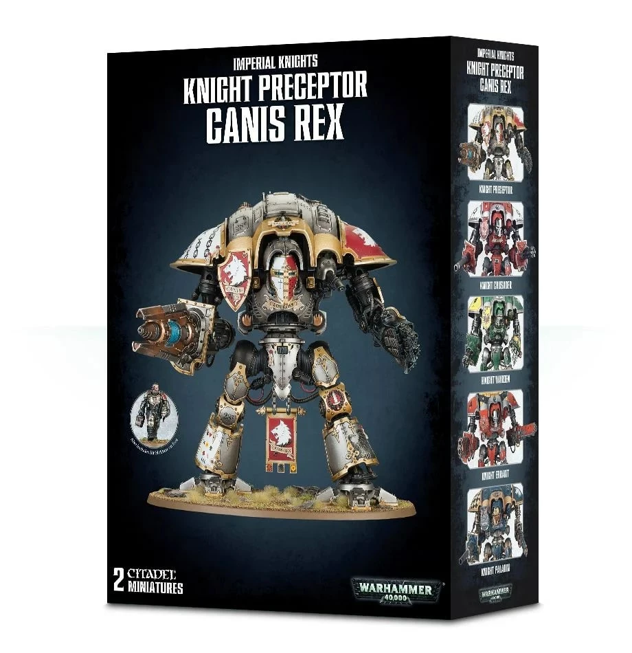 Common Ground Games Warhammer 40,000 Imperial Knights Knight Preceptor Canis Rex