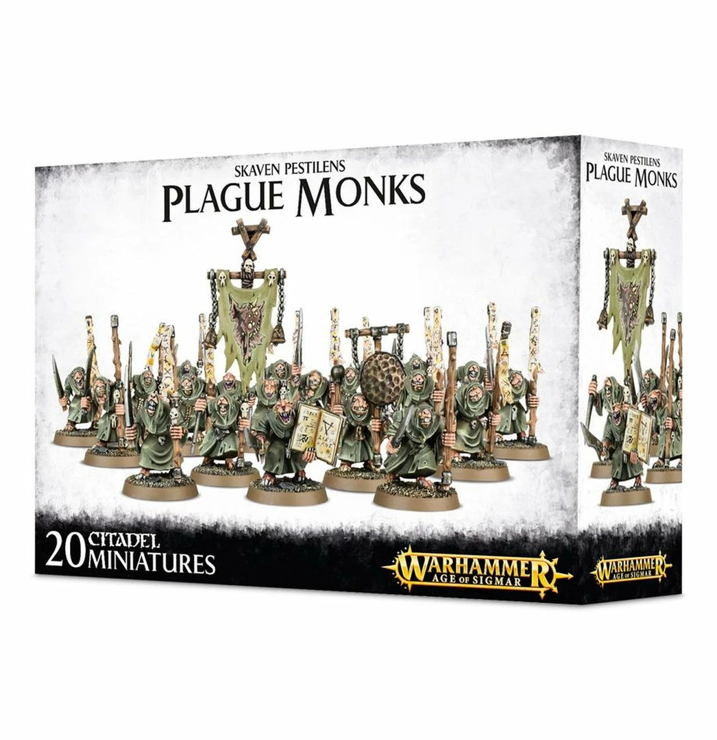 Other Miniatures Warhammer Age Of Sigmar Skaven Plague Monks