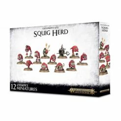 Other Warhammer Age Of Sigmar Gloomspite Gitz Squig Herd Miniatures