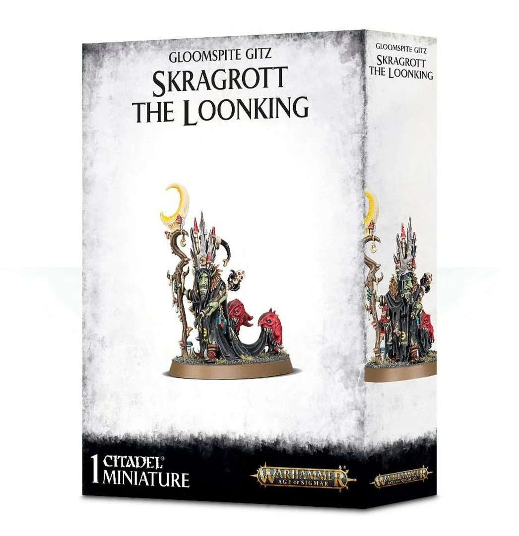 Other Miniatures Warhammer Age Of Sigmar Gloomspite Gitz Skragrott The Loonking