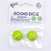 Other Koplow Round Dice Pair Opaque Green
