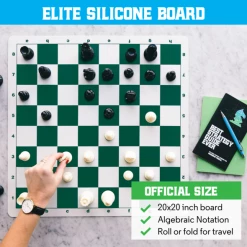 Common Ground Games Best Chess Set Ever With Green Board