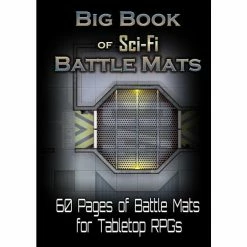 Other RPG Battle Mats: Big Book Of Sci-Fi Battle Mats Role Playing Games