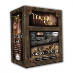 Other Miniatures Terrain Crate: Blacksmith & Stable