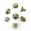 Other Pebble 10mm Alloy Mini Polyhedral Dice Set - Dragon Scale