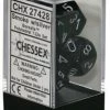 Other Chessex Borealis Smoke/Silver 7ct Polyhedral Set (27428)