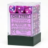 Other Dice Chessex 12mm Festive Violet/White 36ct D6 Set (27857)
