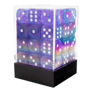 Other Chessex 12mm Borealis Luminary Purple/White 36 D6 Set (27977)