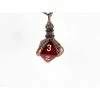 Other Dice Holder Jewelry D8 Pendant In Old Copper