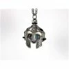 Other Dice Holder Jewelry Helmet D20 Pendant In Old Silver