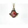 Other Dice Holder Jewelry Serrated D10 Pendant In Gold