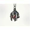 Other Dice Holder Jewelry Helmet D20 Pendant In Gunmetal Grey