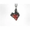 Other Dice Holder Jewelry Blade Claw D4 Pendant In Gunmetal Grey
