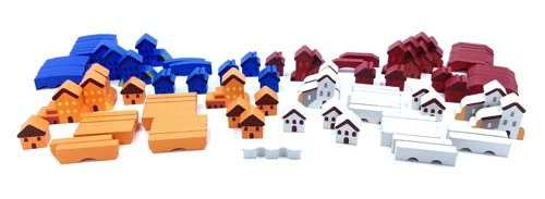 Other Board Games Catan 96 Piece 4-Player Upgrade Kit