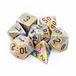 Other Chessex Festive Vibrant/Brown 7ct Polyhedral Set (27441)