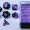 Other Chessex Gemini Black-Purple/Gold 7ct Polyhedral Set (26440)