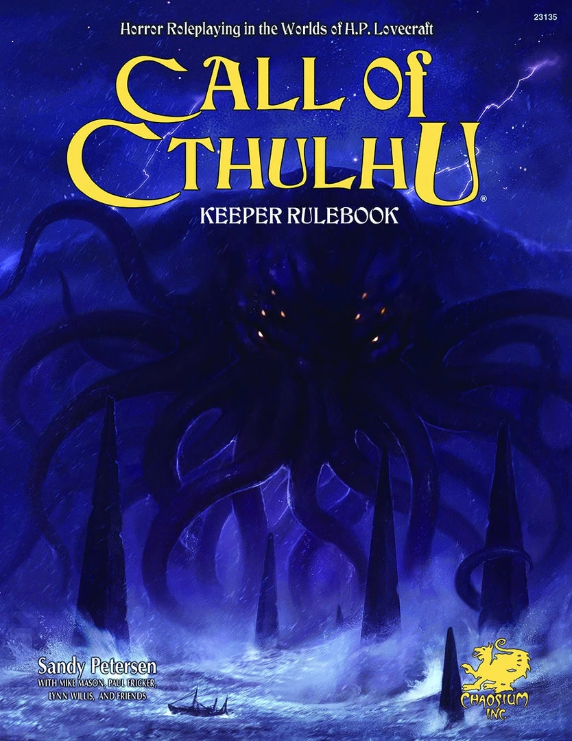 Other Call Of Cthulhu 7e Keeper Rulebook