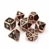 Other Die Hard Dice Metal Mythica Copper Onyx 7ct Polyhedral Set