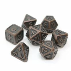 Other Die Hard Dice Metal Mythica Dark Copper 7ct Polyhedral Set