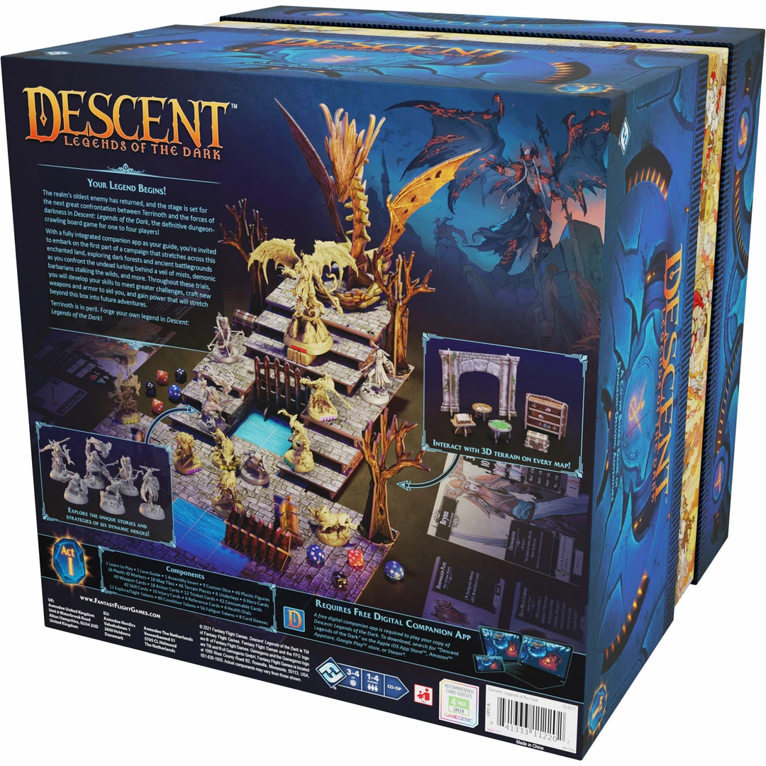 Other Descent: Legends Of The Dark Board Games