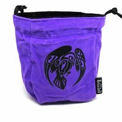 Other Easy Roller Raven Reversible Microfiber Self-Standing Large Dice Bag