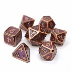 Other Die Hard Dice Metal Dreamscape Desert Melody 7ct Polyhedral Set