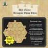 Other Dry Erase Dungeon Tiles - 33ct Earthtone 6" Hex
