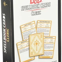 Other D&D 5e Spellbook Cards: Cleric Role Playing Games