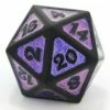Other Die Hard Dice Metal Dreamscape Nightshade Single D20