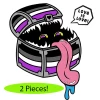 Other Pride Mimic Pin: Asexual