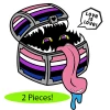 Other Pride Mimic Pin: Genderfluid Dice