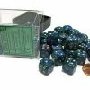 Other Chessex 12mm Festive Green/Silver 36ct D6 Set (27845)