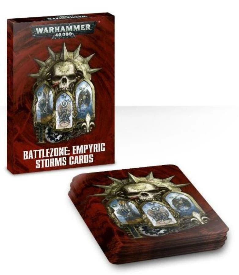 Other Warhammer 40,000 Battlezone: Empyric Storm Cards Miniatures