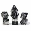 Other Halfsies Dice: Glitter Black