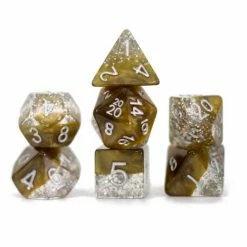Other Halfsies Dice: Glitter Gold