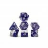 Other Halfsies Dice: Glitter Purple