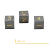 Other Easy Roller Metal Gunmetal Gold 3D6 Set