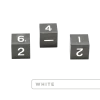 Other Easy Roller Metal Gunmetal White 3D6 Set