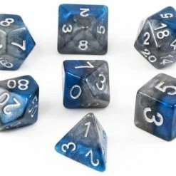 Other Halfsies Dice: The Heir 7ct Polyhedral Set