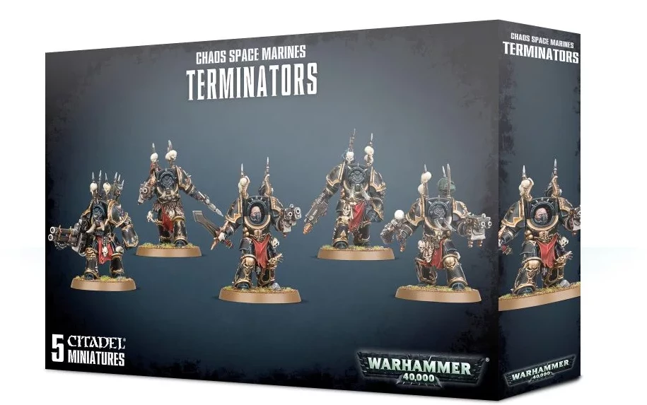 Other Warhammer 40,000 Chaos Space Marines Terminators Miniatures