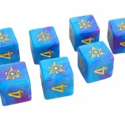 Other Elder Dice - Tube Of Sigil Of The Dreamlands: Kadathian Ice D6 Dice