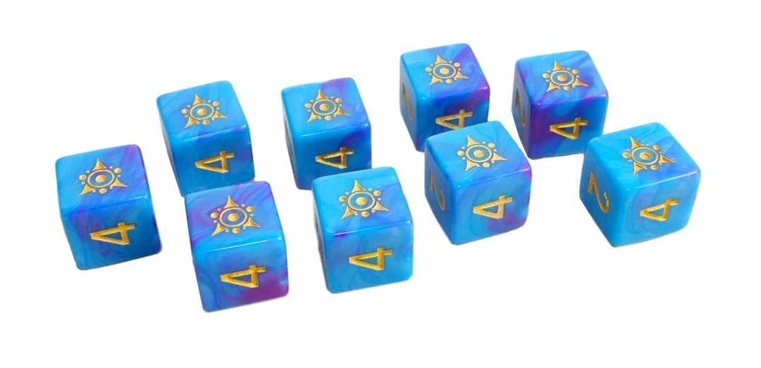 Other Elder Dice - Tube Of Sigil Of The Dreamlands: Kadathian Ice D6 Dice
