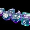 Other Metallic Dice Games Blue Aurora 7ct Polyhedral Dice Set