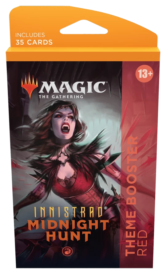 Common Ground Games Magic The Gathering MTG: Midnight Hunt Theme Booster Red