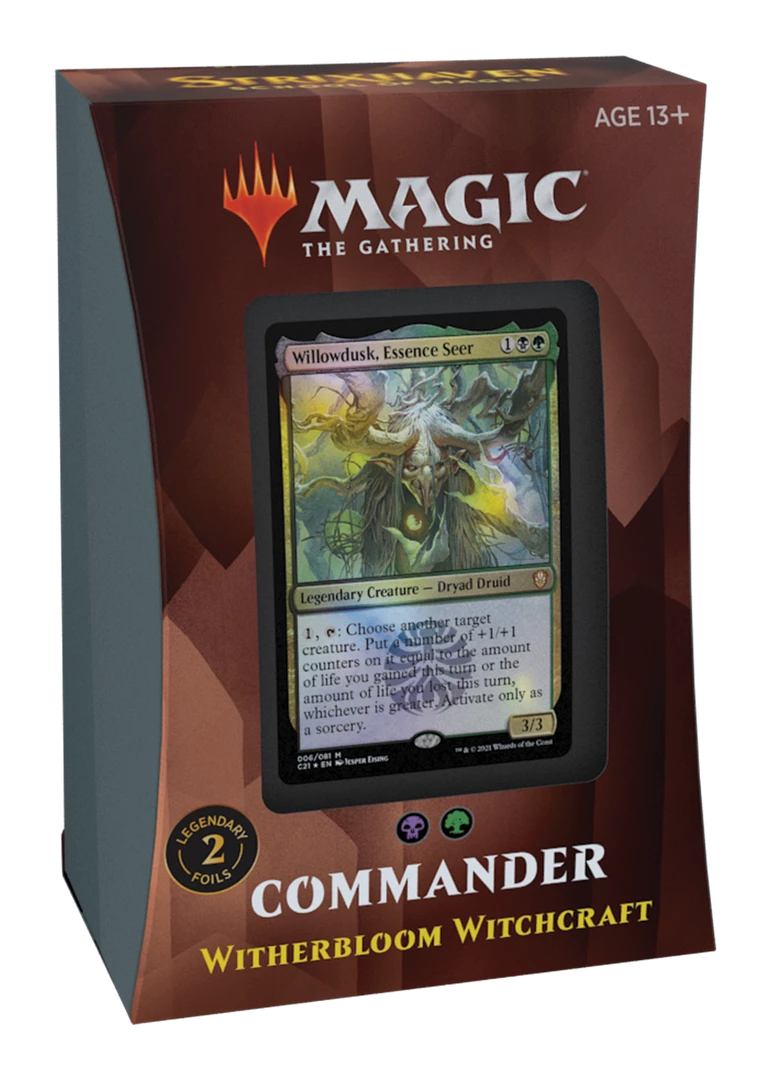 Common Ground Games Magic The Gathering MTG: Strixhaven Commander Deck - Witherbloom Witchcraft